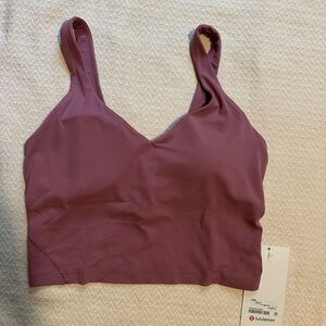 Lululemon Athletica Mauve Tank Top
